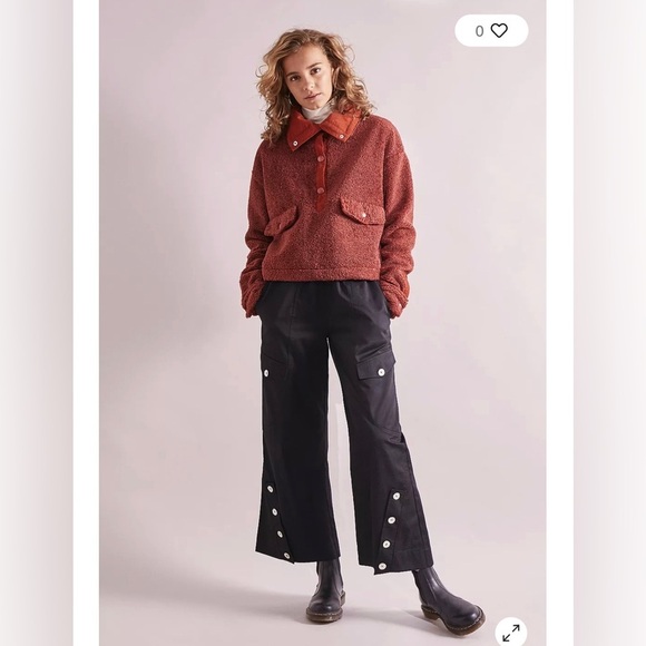 House Of Sunny Teddy Pullover Jacket size S - Picture 2 of 10